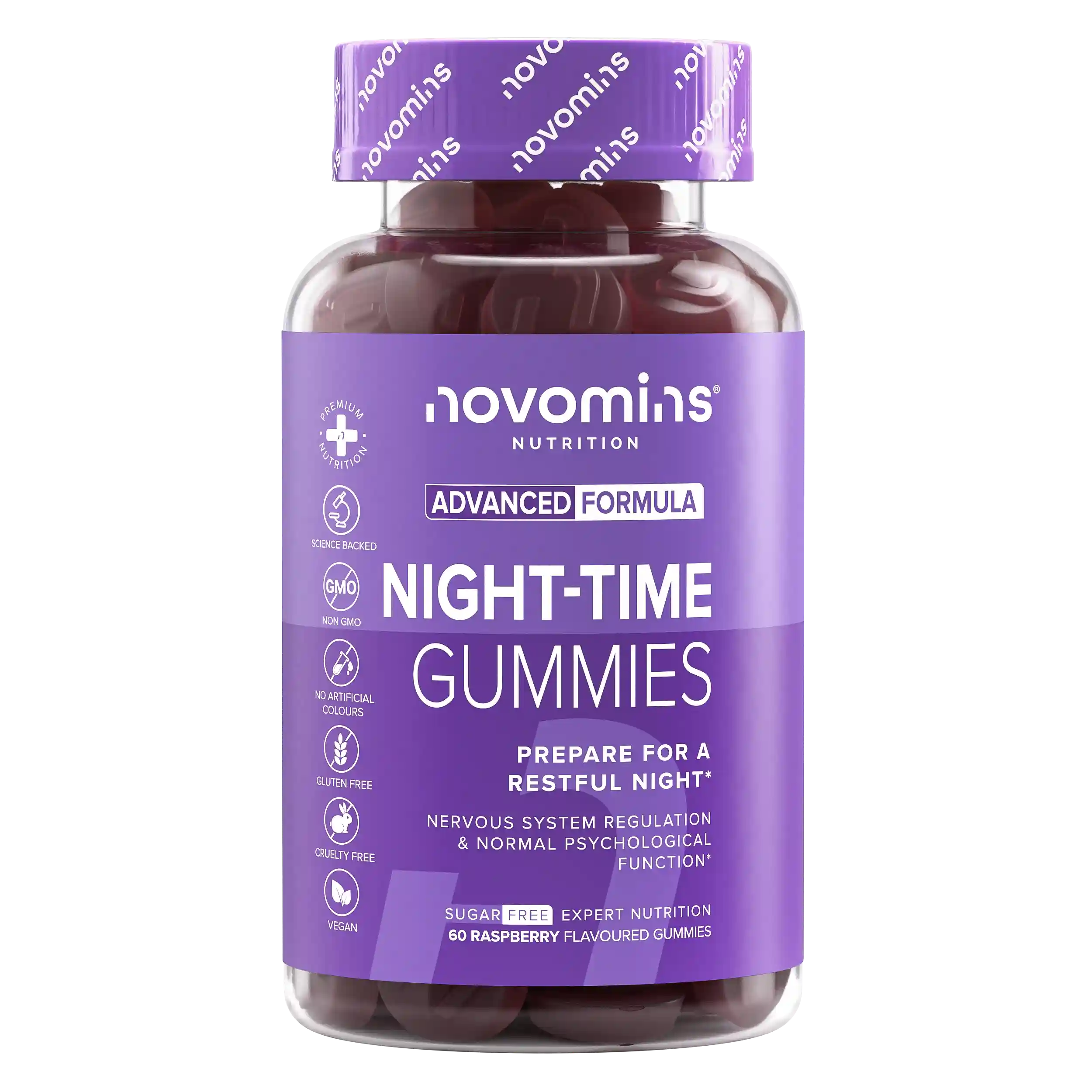 その他 DWE. Story&Songs . BedtimeReviews Realize Bedtime Gummies, Black Raspberry - Northern Lights + CBN