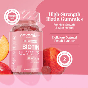 premium biotin supplements with hair skin and nails vitamins