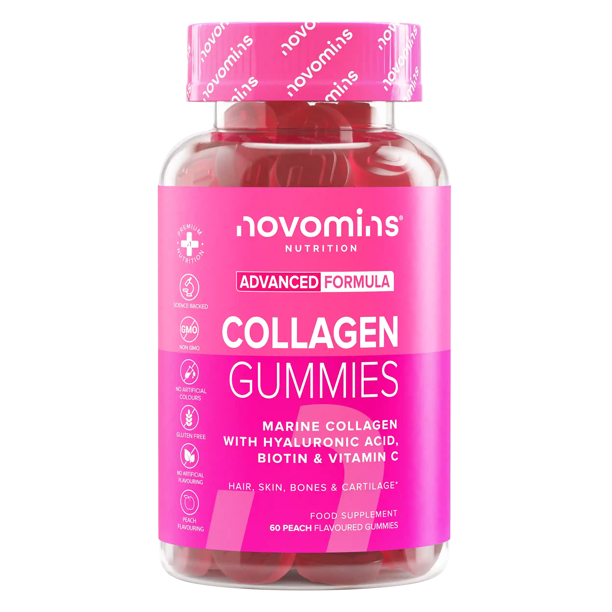 Caramelle gommose al collagene