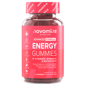 novomins energy supplement alternative to energy bars, coffeine tablets, energy gels, or energy drink