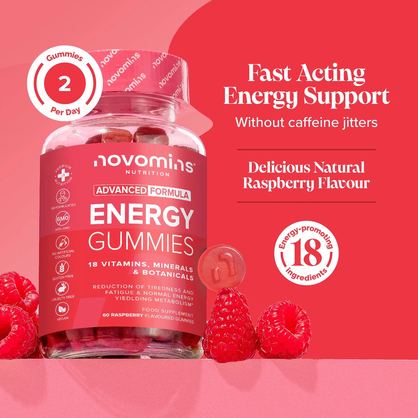 energy gummies without caffeine, high high-strength chewable tablets for energy boost for cyclilng studying or running