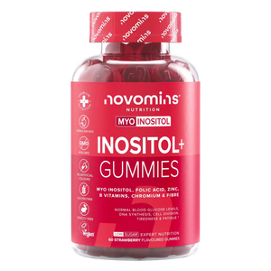 novomins inositol gummies are PCOS supplements for women and a vegan alternative to inositol tablets