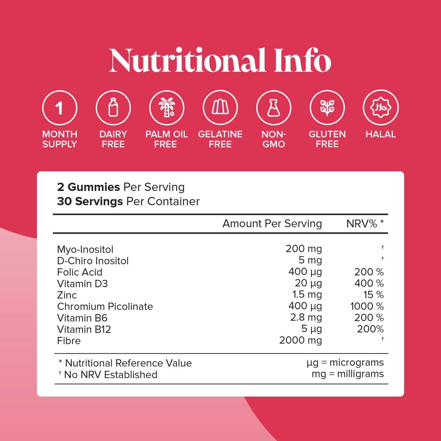 novomins polycystic ovary syndrome supplement with myo inositol, d-chiro inositol, folic acid 400mcg, vitamin d3, zinc, chromium picolinate, fibre, vitamin b6 and b12