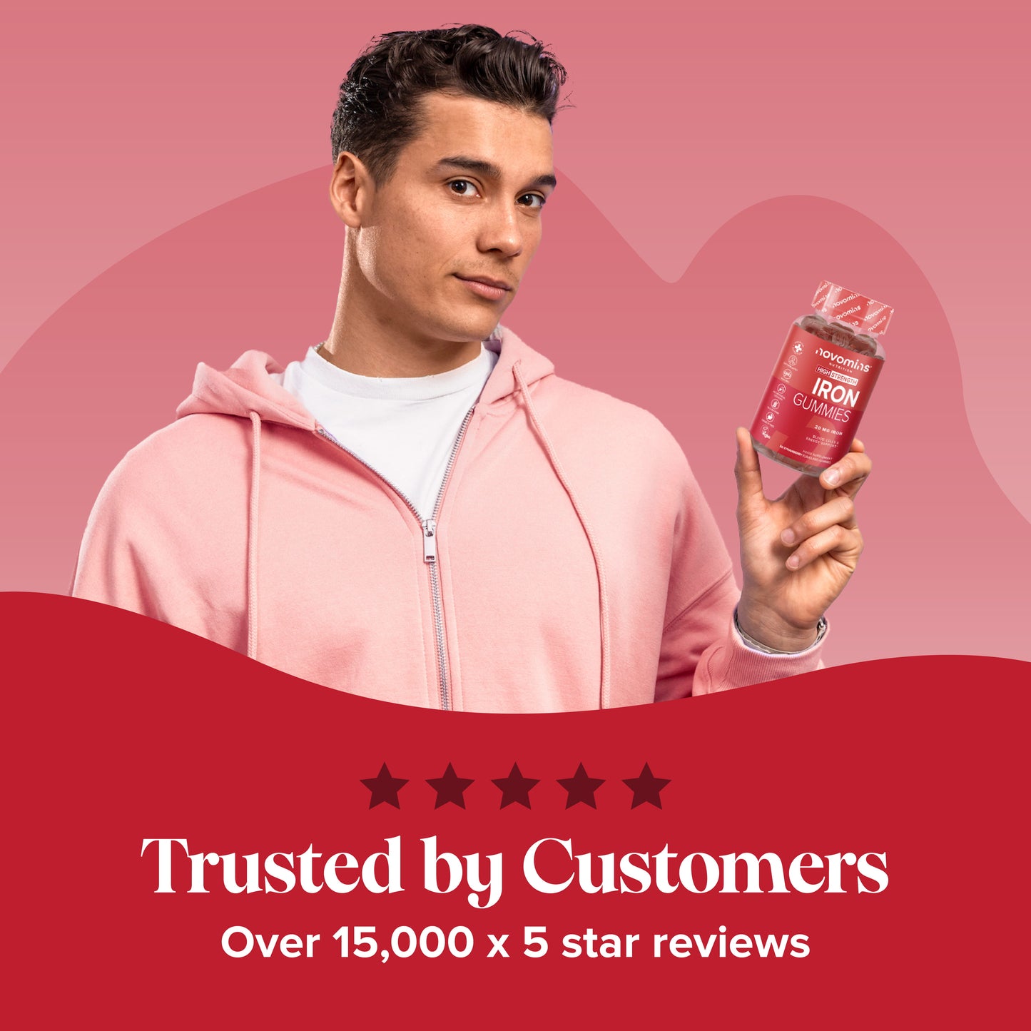 novomins chewable iron tablets high strength are trusted by customers and have 15000 5 star reviews