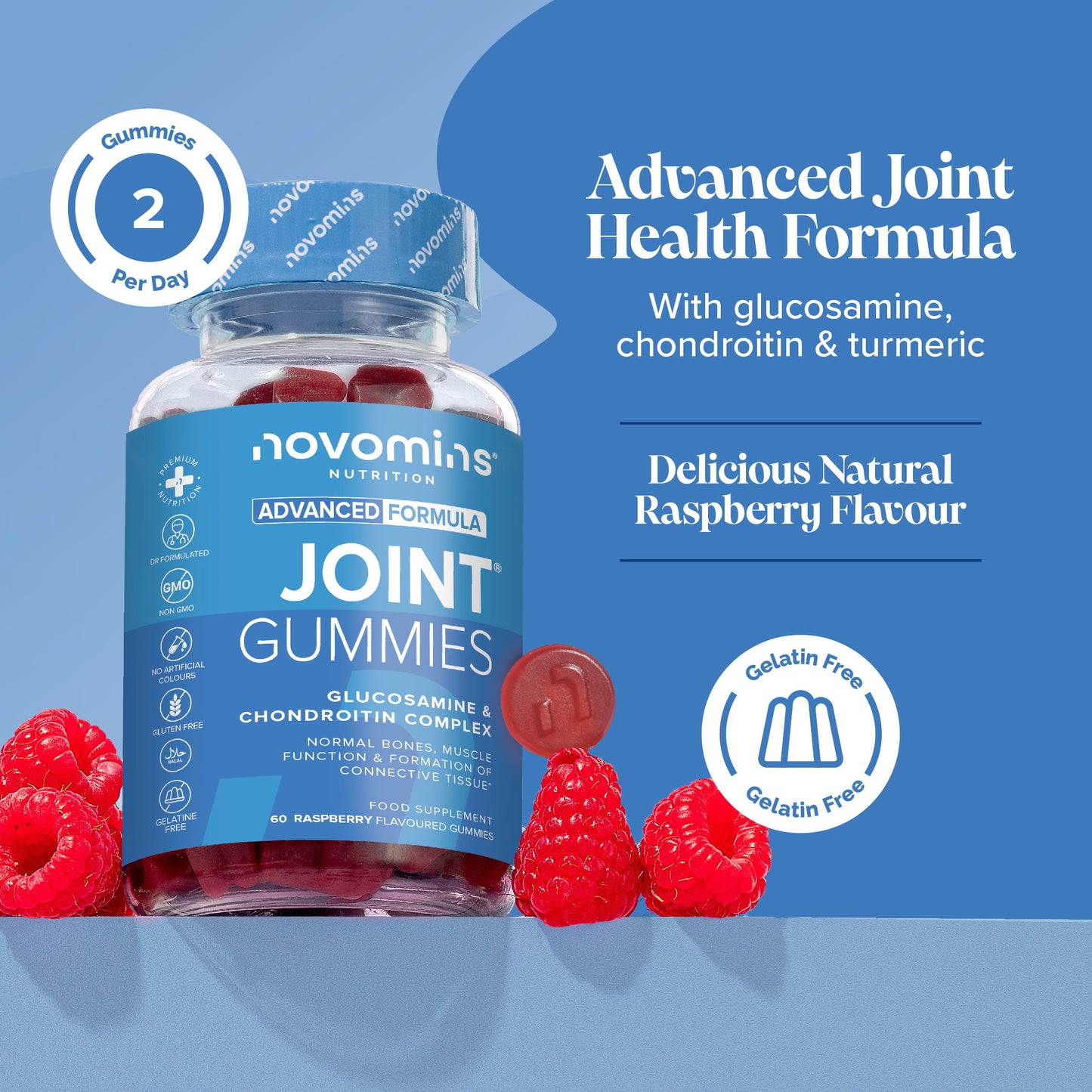 glucosamine and chondroitin high strength with turmeric supplement for joints