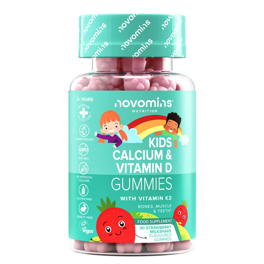 novomins chewable kids calcium and vitamin d tablets for teeth and bones