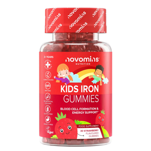 kids iron supplements for women and men with 2.5 mg of iron per serving