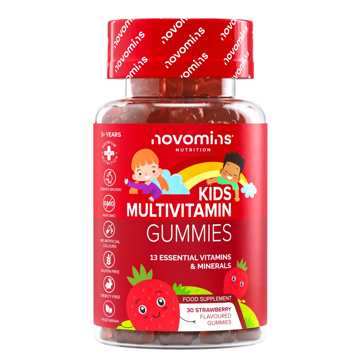 Caramelle gommose multivitaminiche per bambini