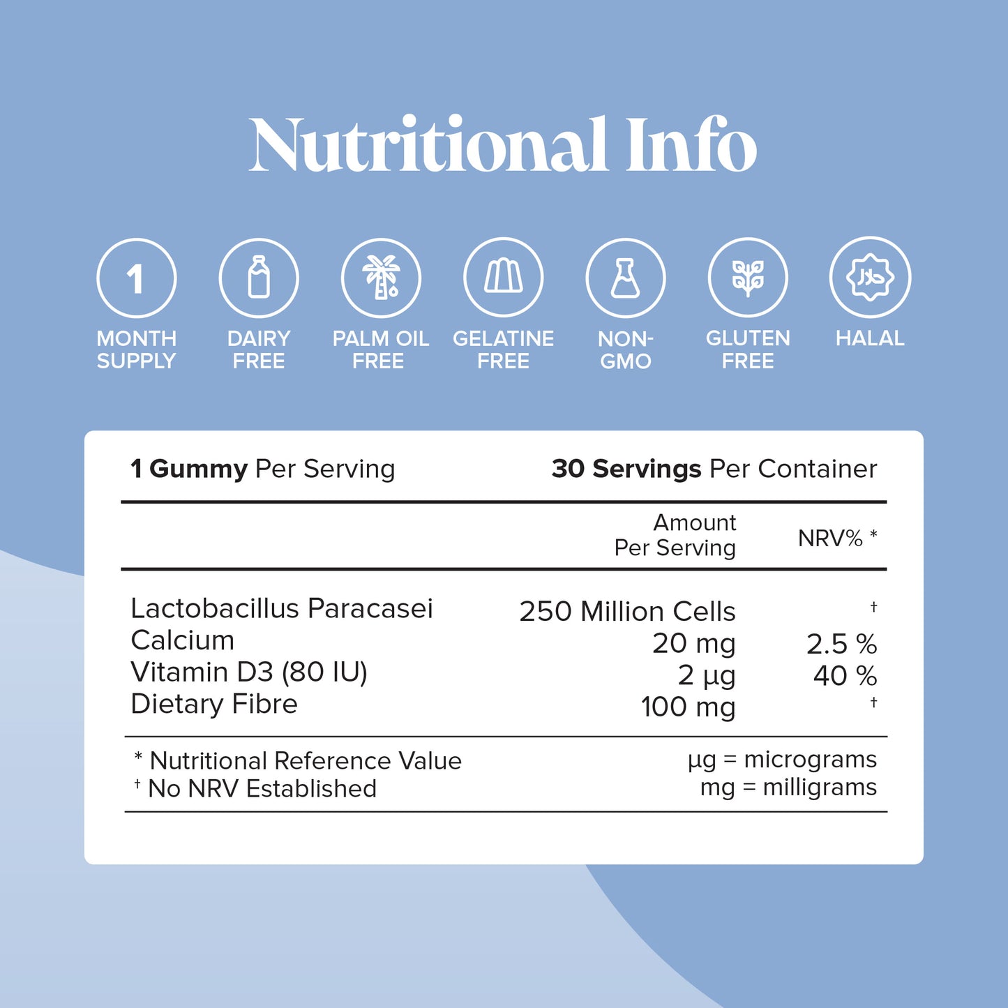 probiotic complex and constipation relief for children with 250 million cells of lactobacillus paracasei an 80 iu vitamin D3