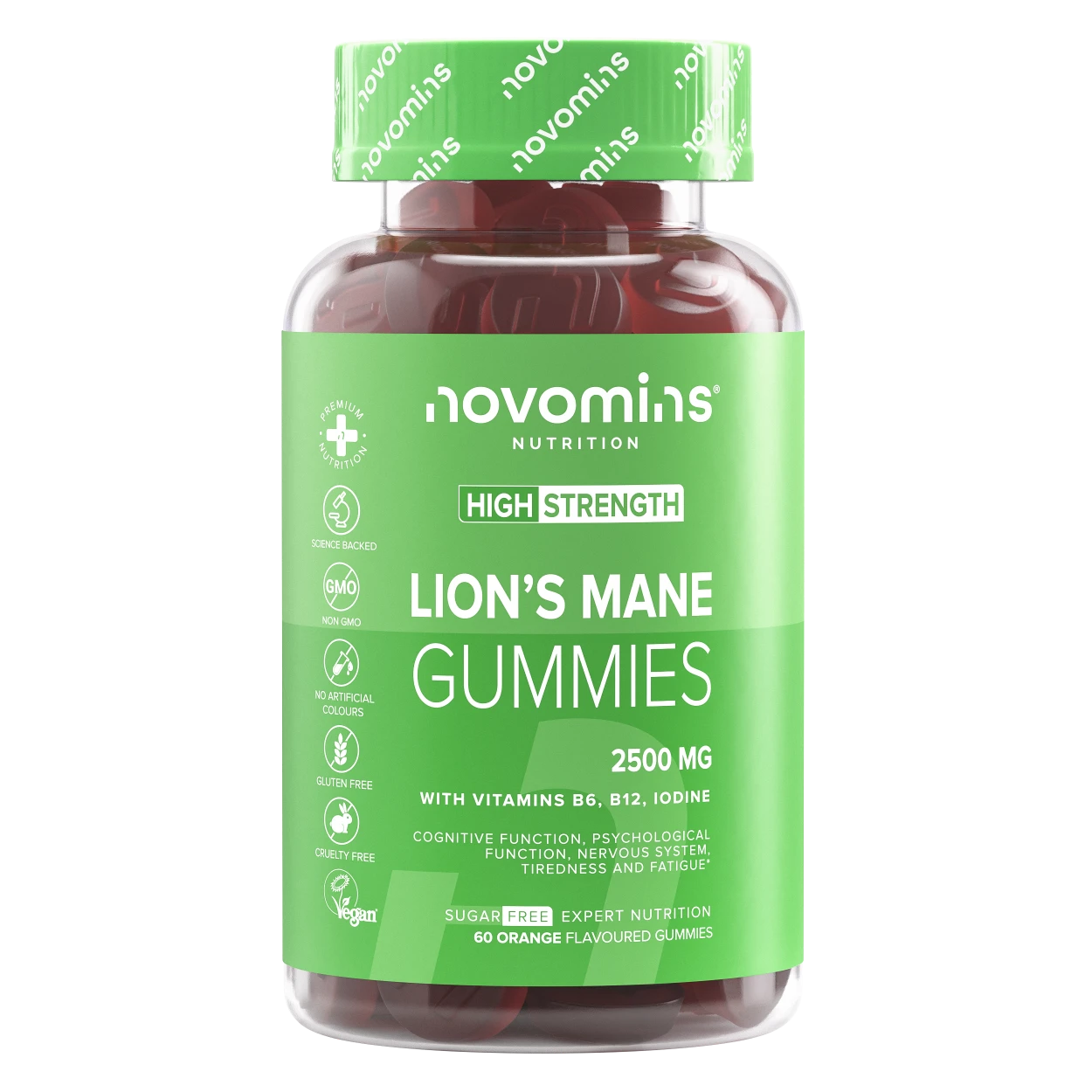 Lion's Mane Gummies 2500mg