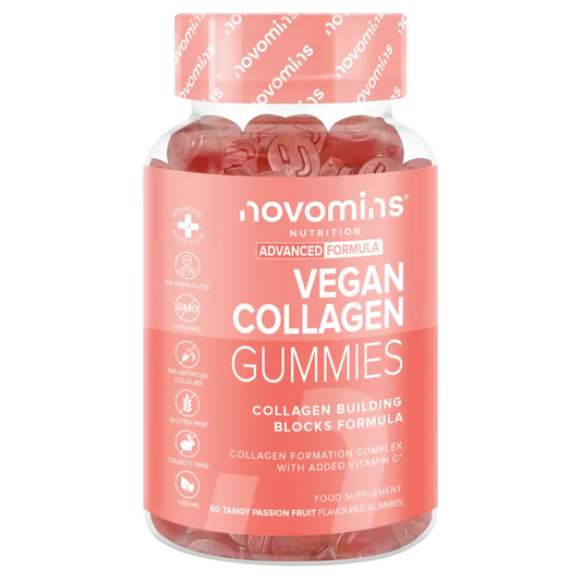 novomins vegan collagen gummies with added vitamin c for adults and teenagers