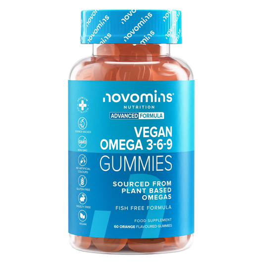 vegan omega gummies for brain support, eyes and heart health with DHA and ALA